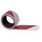 Ruban plastique rouge et blanc